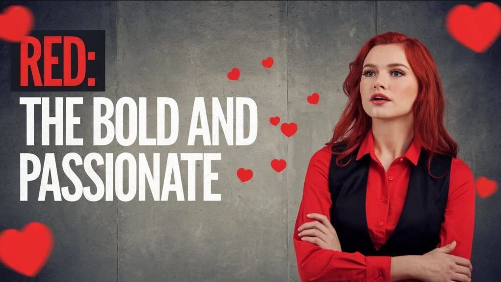 Red Color says about you