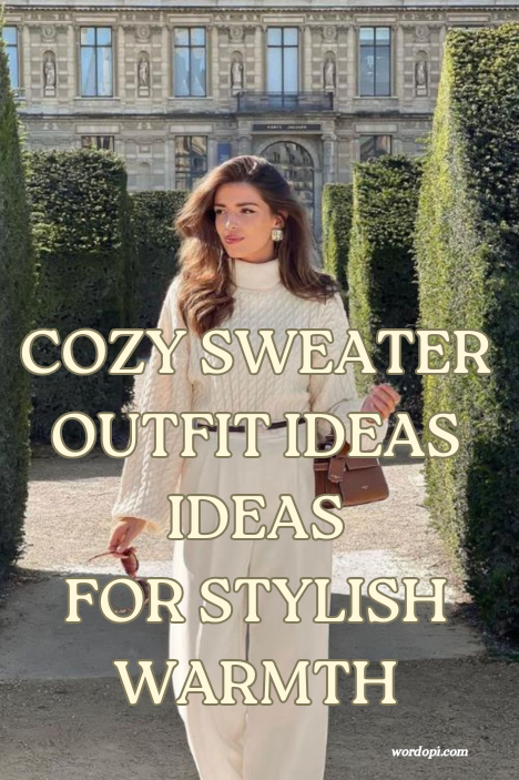 Cozy Sweaters Fall Outfits
