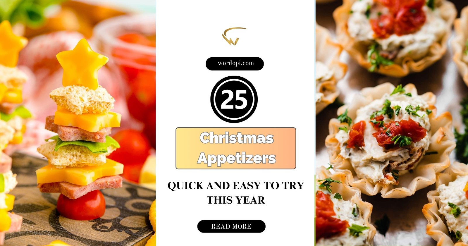 25 Quick and Easy Christmas Appetizers