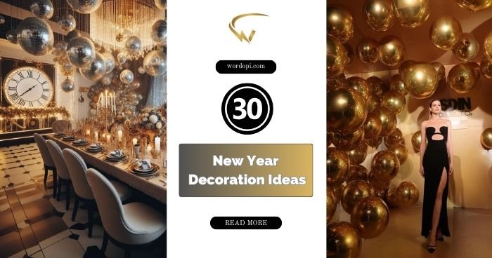 30+ Fabulous New Year Decoration Ideas